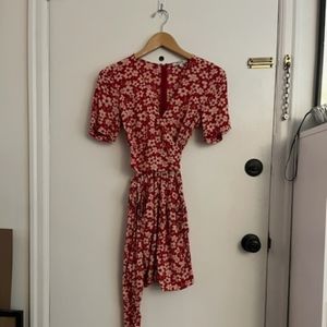 Adorable Floral Madewell Romper (small)